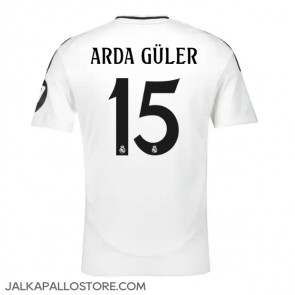 Real Madrid Arda Guler #15 Kotipaita 2024-25 Lyhythihainen